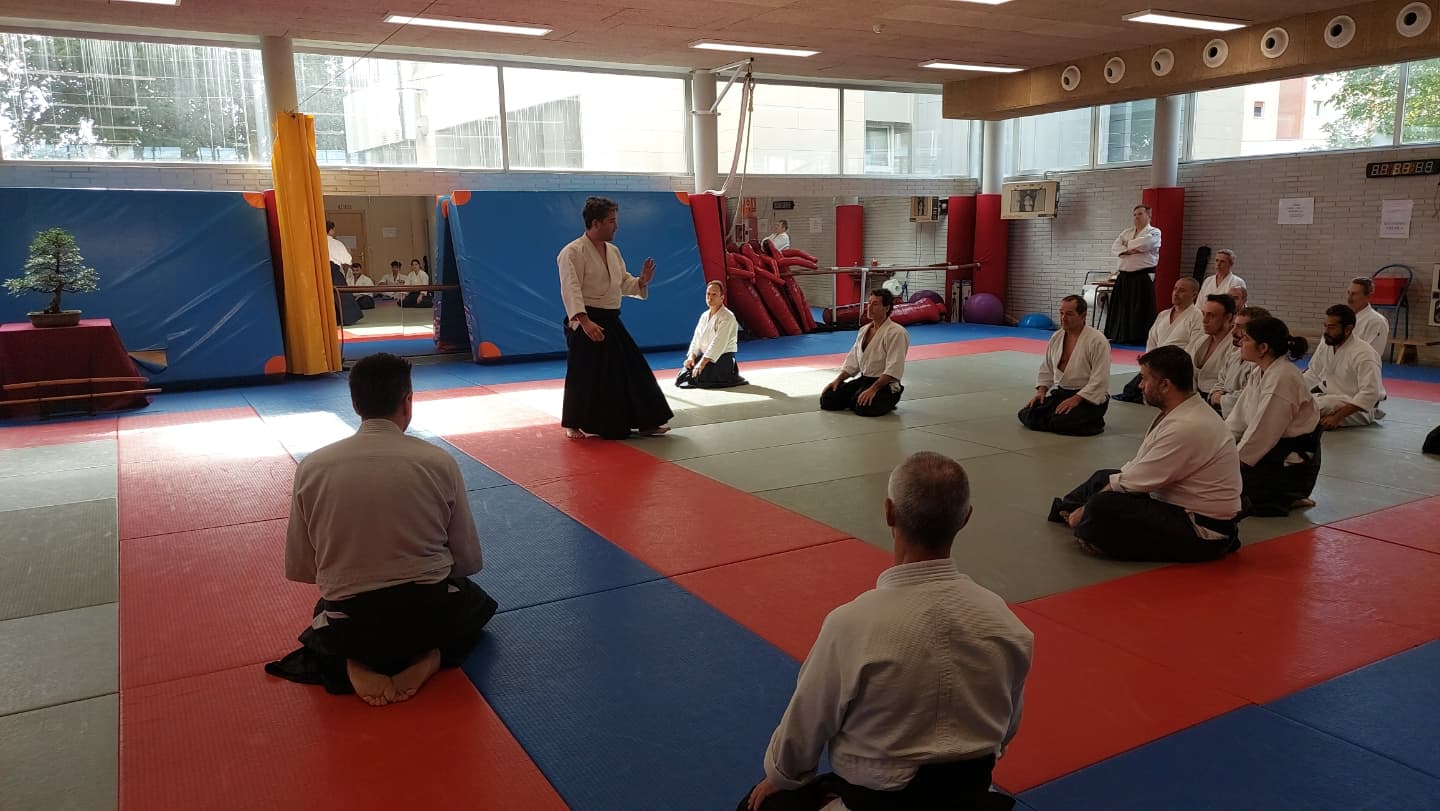 Curso Nacional de Aikido con Shu kitaura. Pamplona 19-10-24